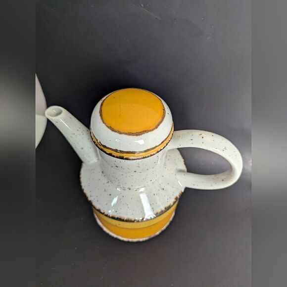 Stonehenge Midwinter SUN teapot coffee pot vintage 70s ceramic pot - Picture 4 of 7